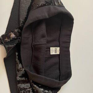 Black Sequin Victoria secret shorts. New without tags. Never worn!